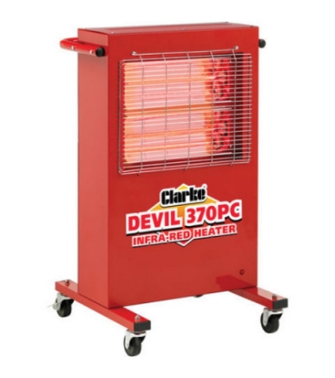 Clarke Devil 370PC 2.8kW 230V Infrared Heater (Unit)