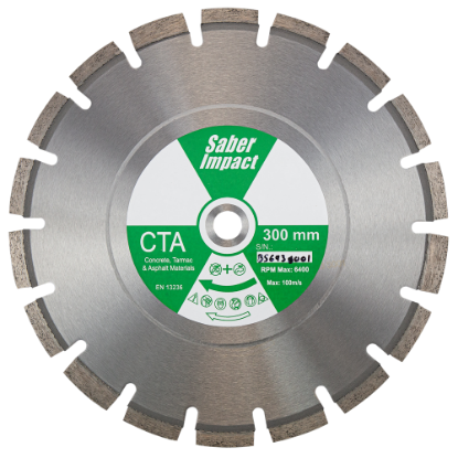 Picture of Saber CTA Premium Concrete & Asphalt Diamond Blade (300mm x 20mm)