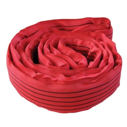 Picture of Red Round Sling - 5 Tonne (2m EWL x 4m Circ)