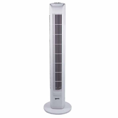 Picture of Igenix DF0035T Oscillating  Tower Fan in white