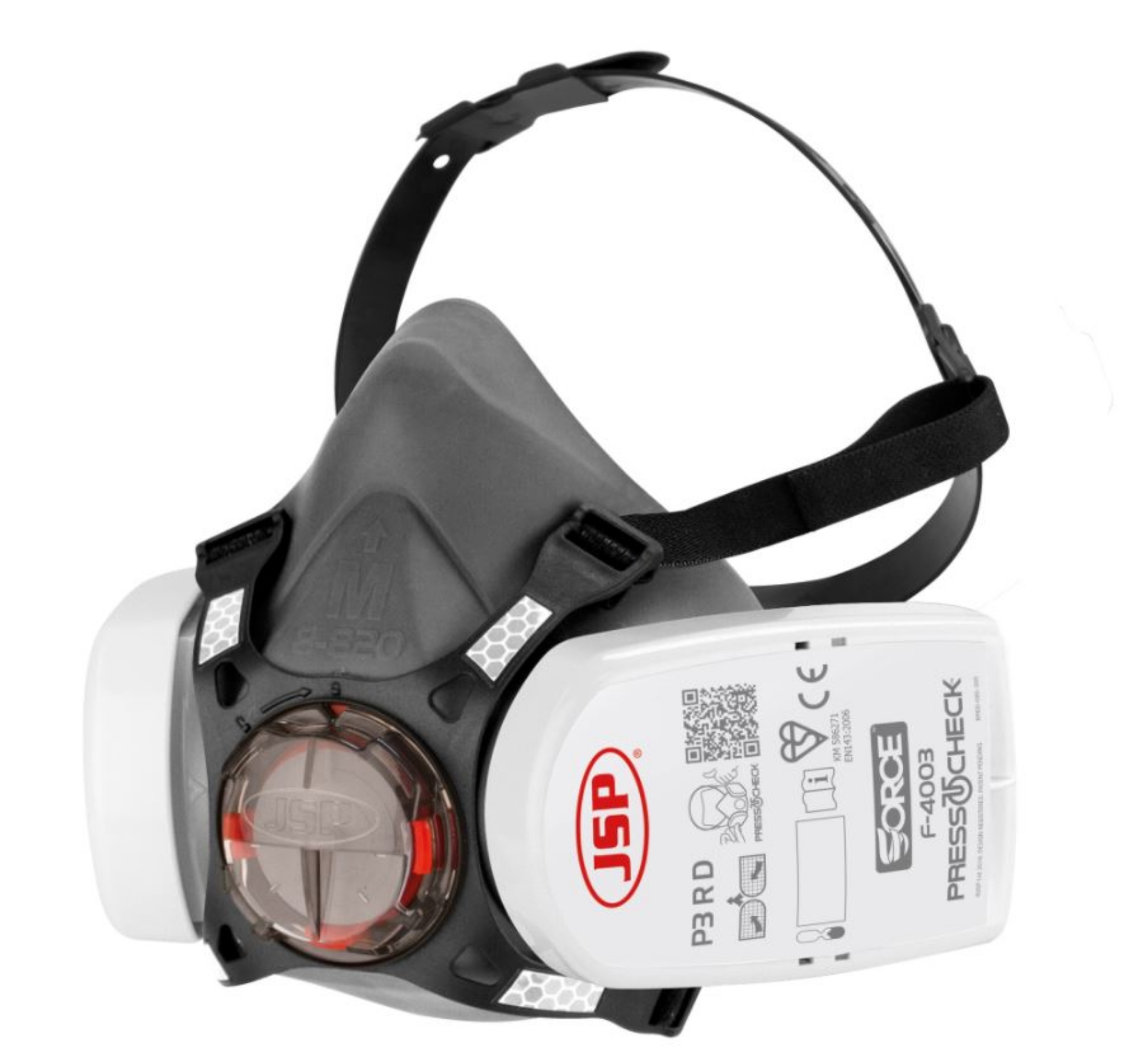 JSP Force®8 Half-Mask with PressToCheck P3 Dust Filters | Sunbelt Sales