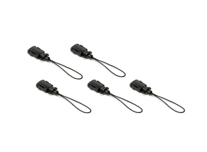 NLG Mini Coil Tool Lanyard Connectors, 5 Pack
