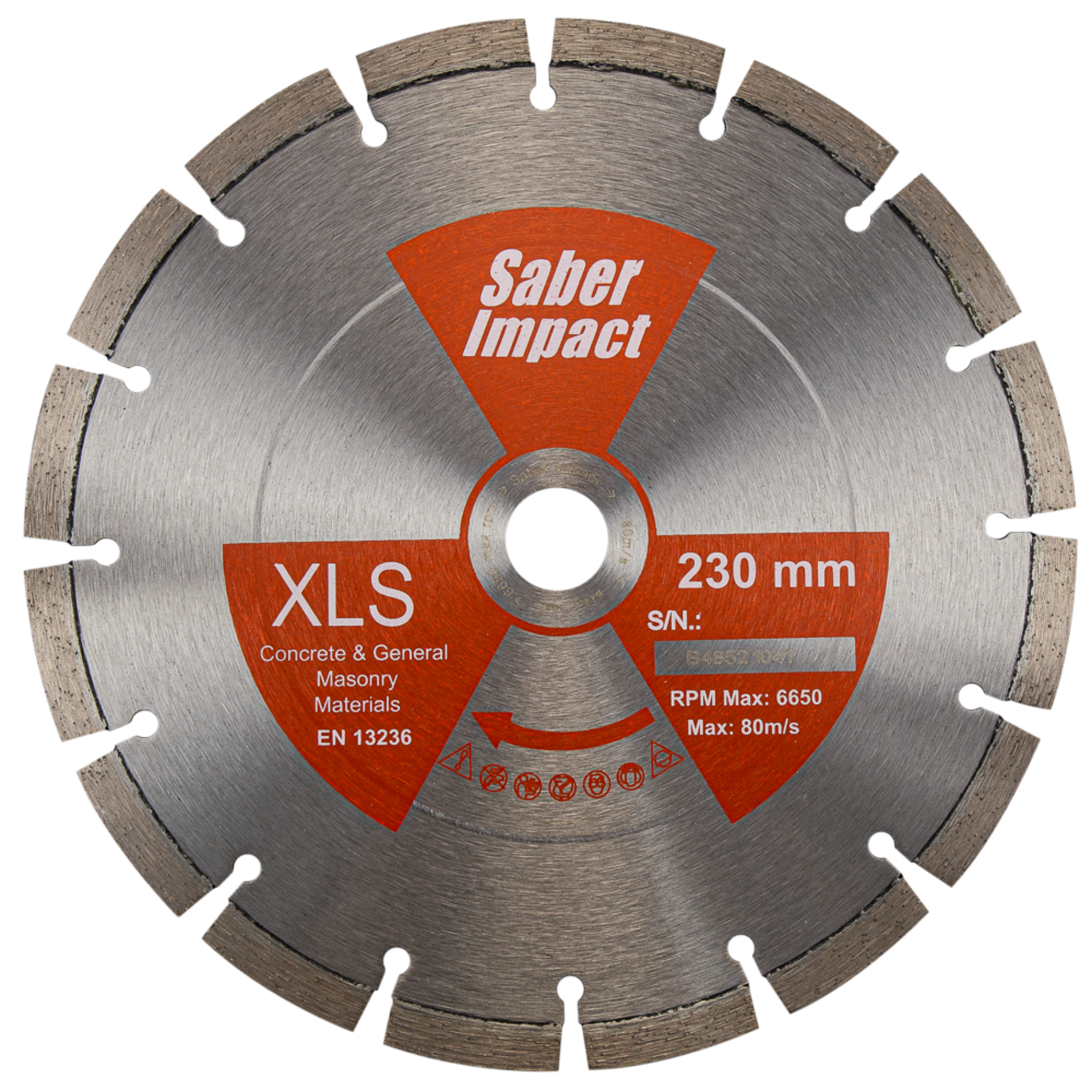 Picture of Saber XLS Standard Concrete & Masonry Diamond Blade (350mm x 25.4mm)