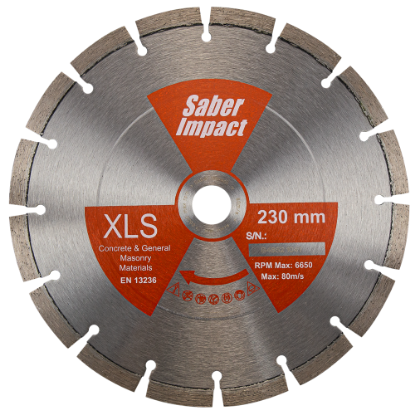 Picture of Saber XLS Standard Concrete & Masonry Diamond Blade (350mm x 25.4mm)