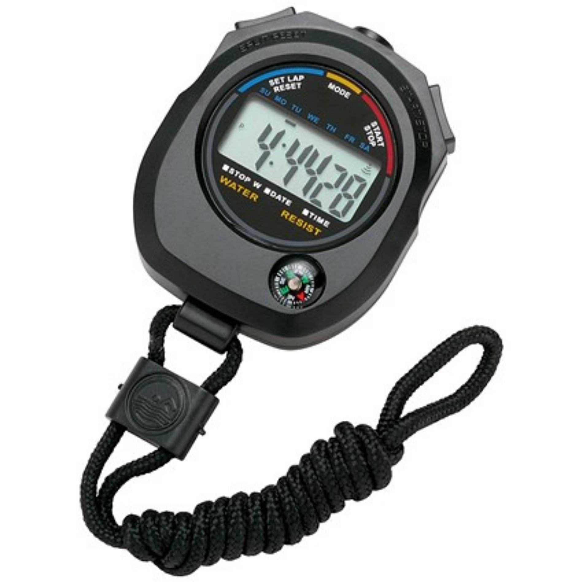 Picture of Stopwatch Water Resistant Battery Operated - Black