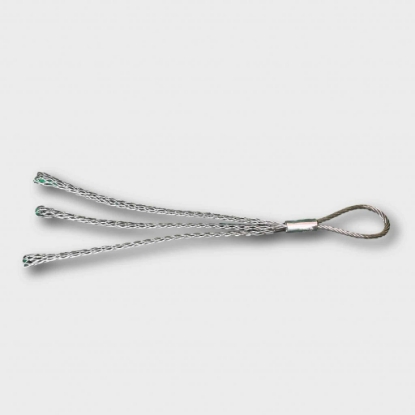 Picture of Triplex Galvanised Single Eye Cable Pulling Grips (25-38mm)