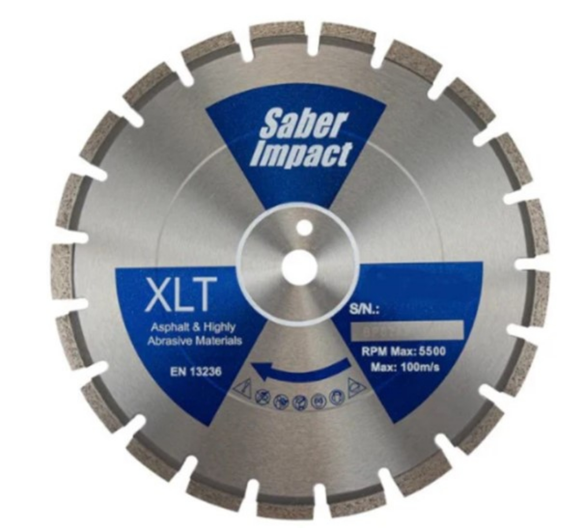 Picture of Saber XLT Premium Asphalt Diamond Blade (115mm x 22mm)