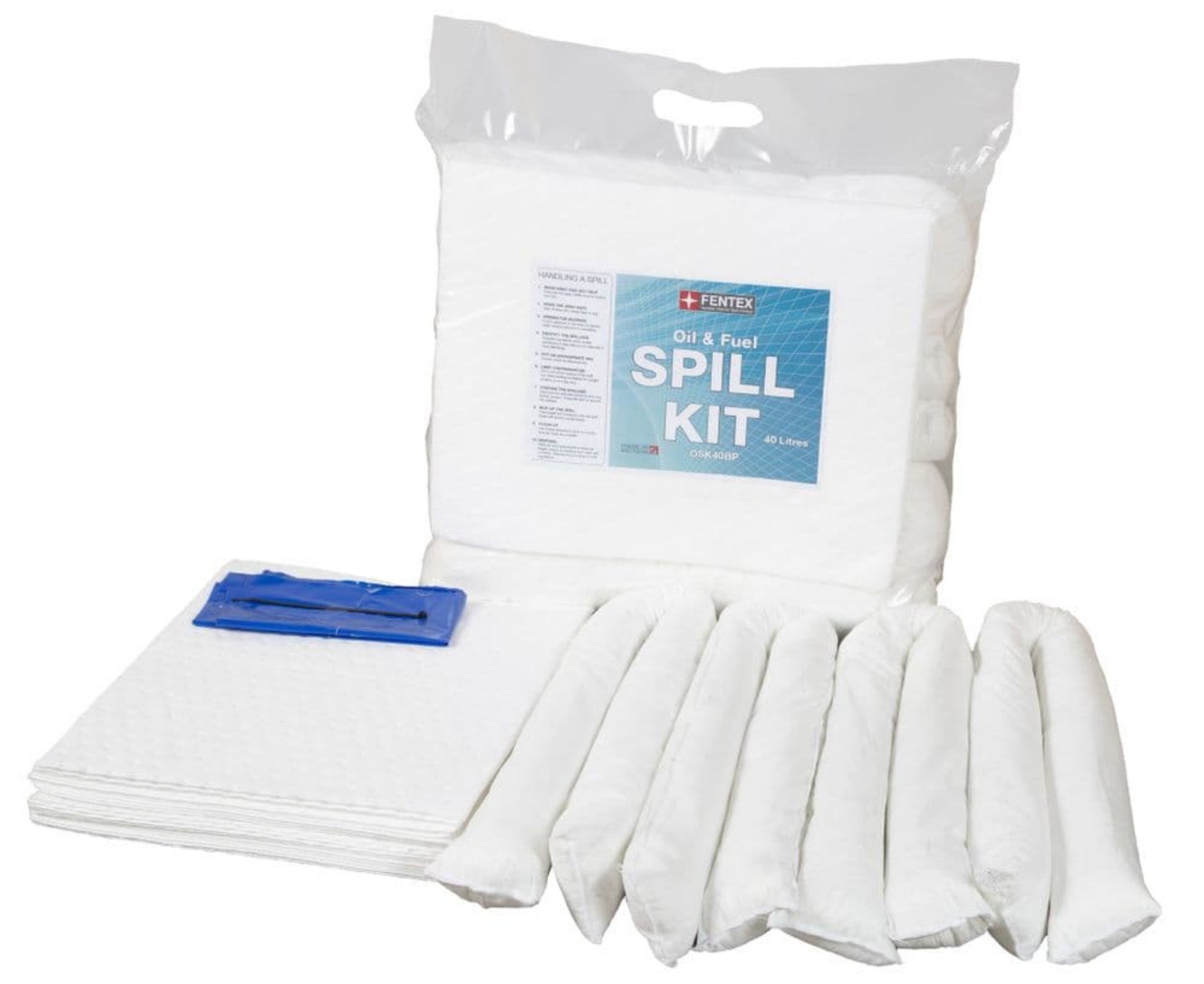 Picture of Fentex Oil & Fuel Spill Kit - Break Pack (40L)