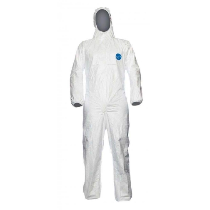 Picture of DuPont Tyvek 500 Xpert 5/6 Disposable Coverall - White