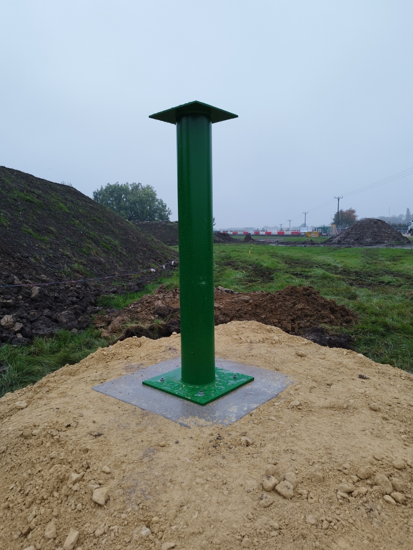 Sunbelt Monitoring Post in situ