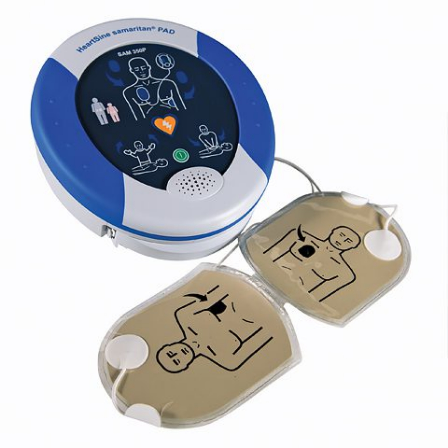 Picture of HeartSine Samaritan PAD 350P (Semi Automated Defibrillator)